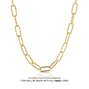 [HD PCRS T 9Y-45CM] SOLID ROUNDED PAPERCLIP SMALL TWIST LINKS (9Y, 45CM).webp