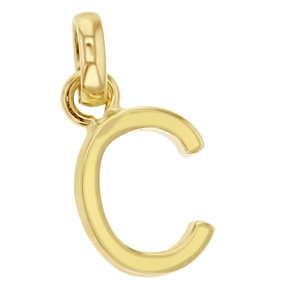 MINI CHARM INITIAL 7MM