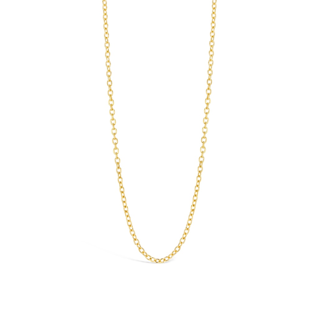 SOLID HAMMERED CABLE CHAIN 1.3MM