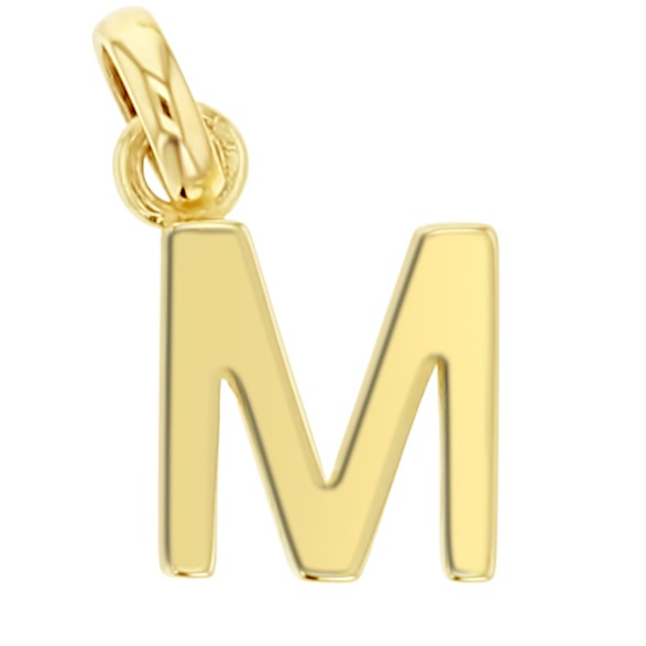 MINI CHARM INITIAL 7MM