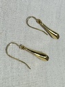 9Y TEARDROP SWINGING HOOK EARRING - XX0055