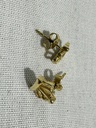 9Y CROWN STUD EARRING - XX0057