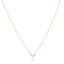 9Y TRIPLE MARQUISE CZ SET NECKLACE