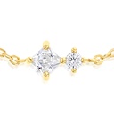 9Y MULTI CZ CONSTELLATION STYLE BRACELET