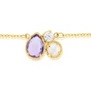 9Y TRIO MULTISTONE NECKLACE