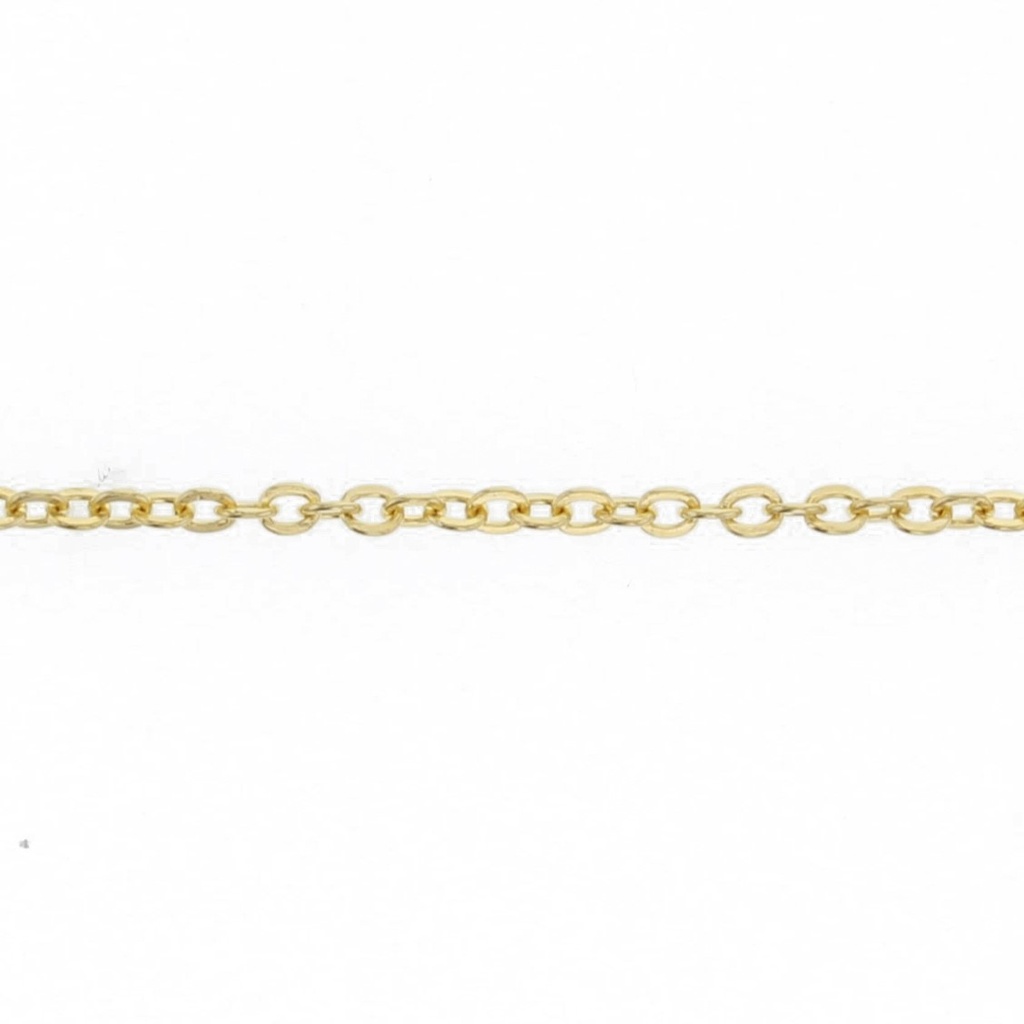 SOLID HAMMERED CABLE CHAIN 1.3MM