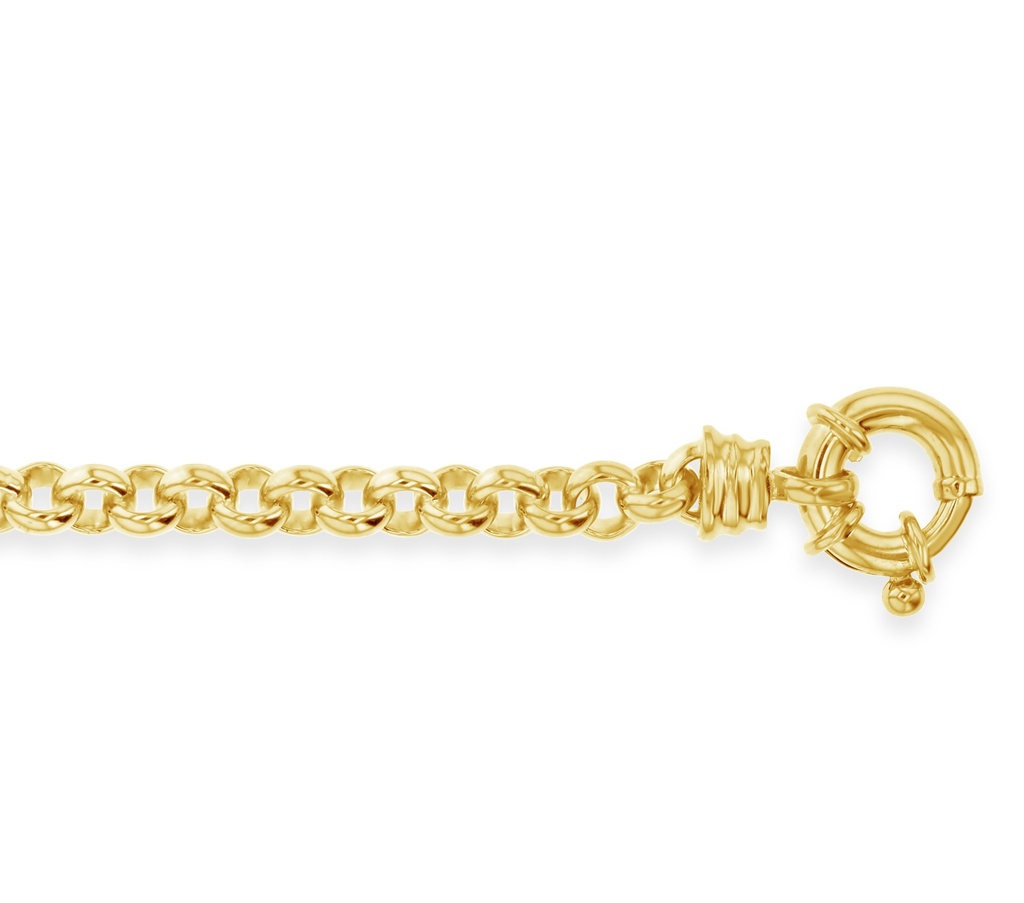 9CT SILVER FILLED ROUND BELCHER 5.5MM