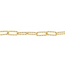 SOLID ROUNDED PAPERCLIP MEDIUM TWIST LINKS