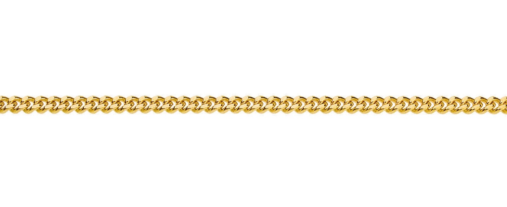 SOLID DIAMOND CUT CURB CHAIN 4.5MM