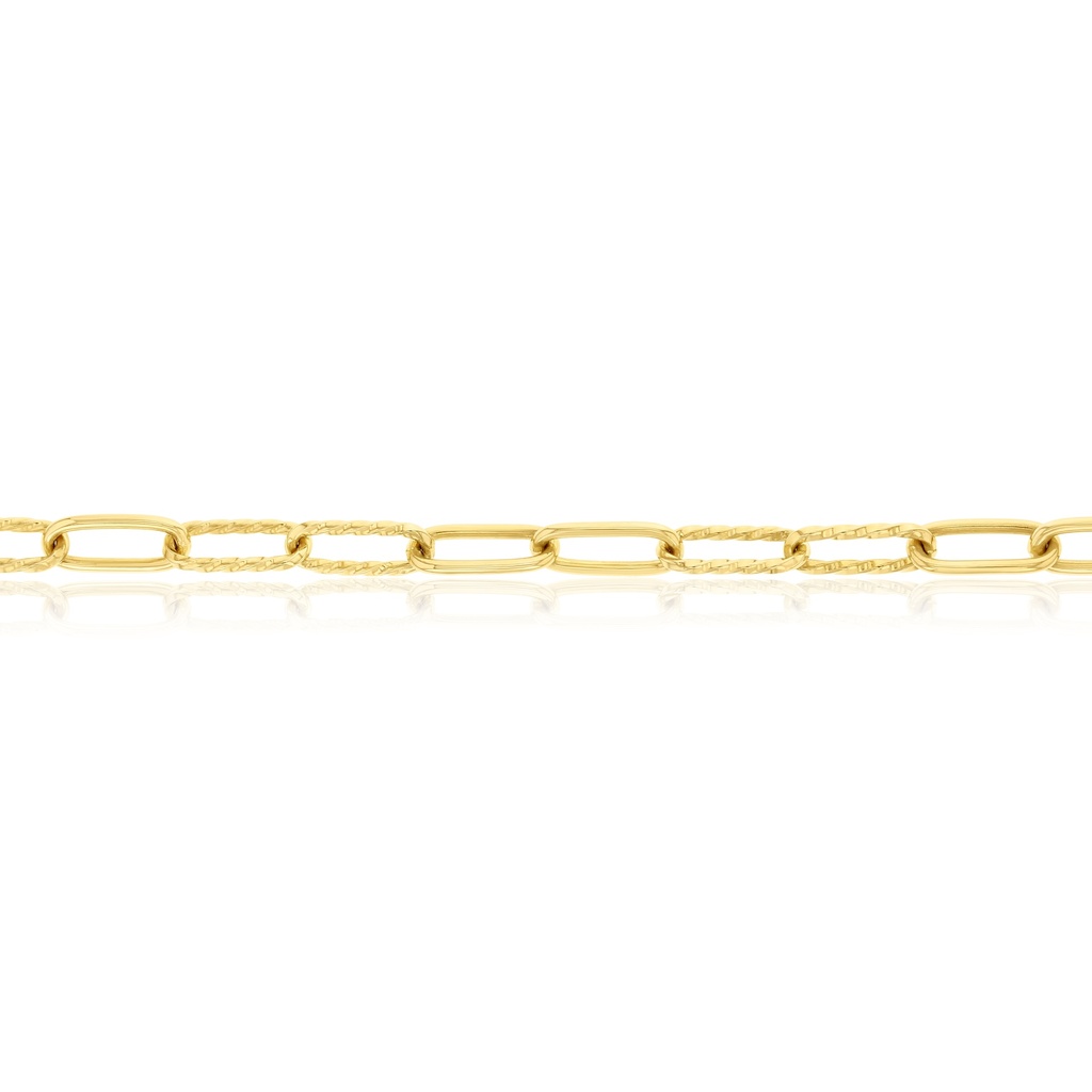 SOLID ROUNDED PAPERCLIP MEDIUM PLAIN & TWIST LINKS