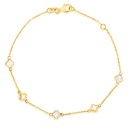9Y MINI CLOVER M.O.P. BRACELET