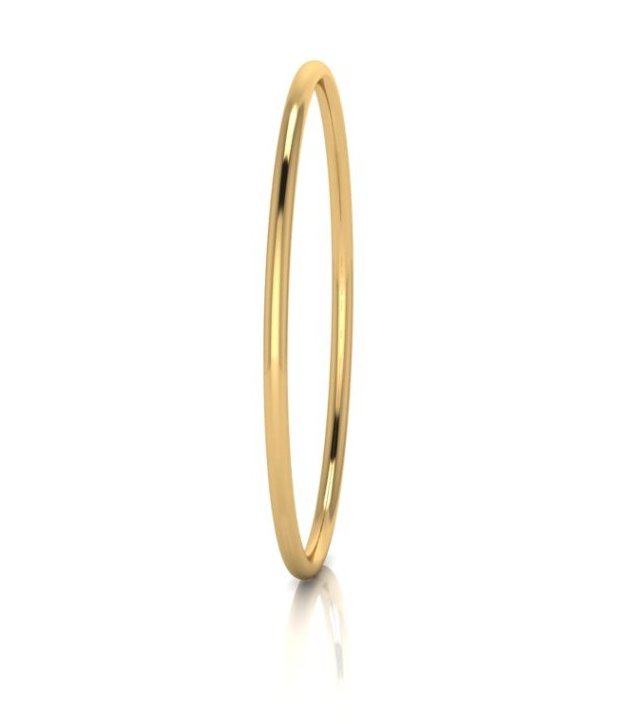 SOLID GOLF 3MM BANGLE