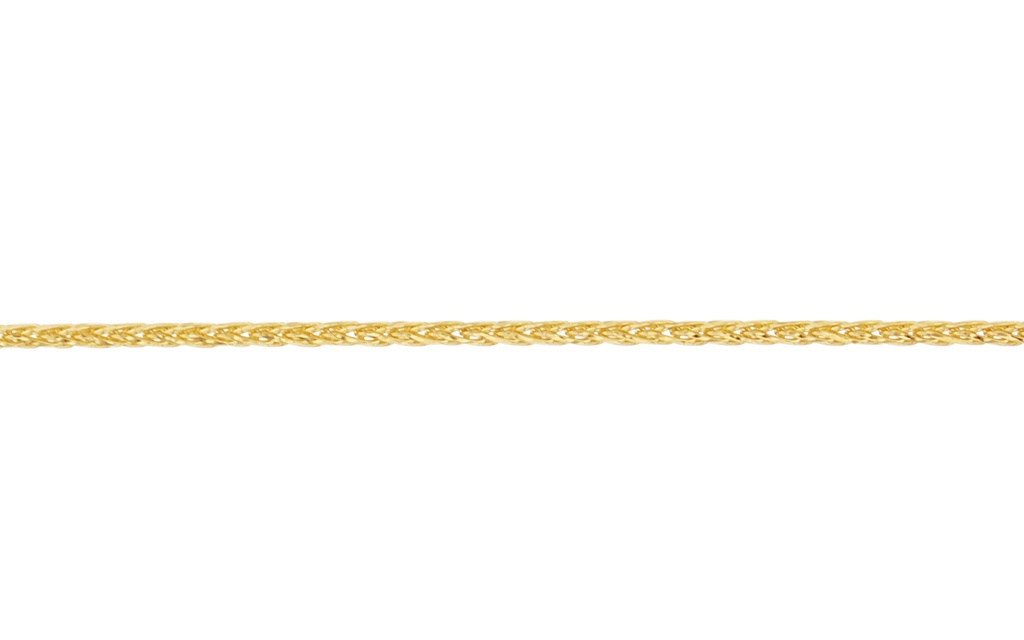 SOLID MAGIC WHEAT CHAIN 025 GAUGE 1MM WIDE