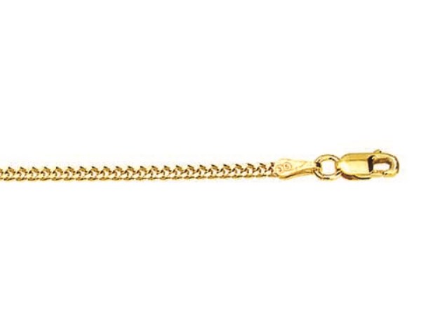 SOLID DIAMOND CUT CURB CHAIN 2.0MM