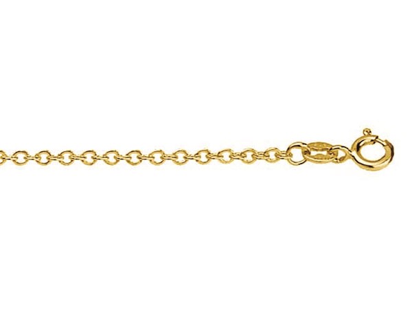 SOLID HAMMERED CABLE CHAIN 1.8MM