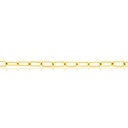 SOLID ROUNDED PAPERCLIP SMALL PLAIN & TWIST LINKS