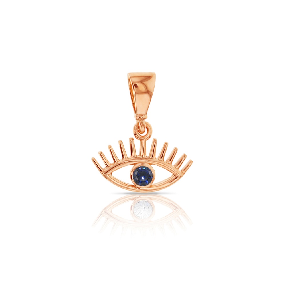 ## 9R CZ EVIL EYE W/ LASHE