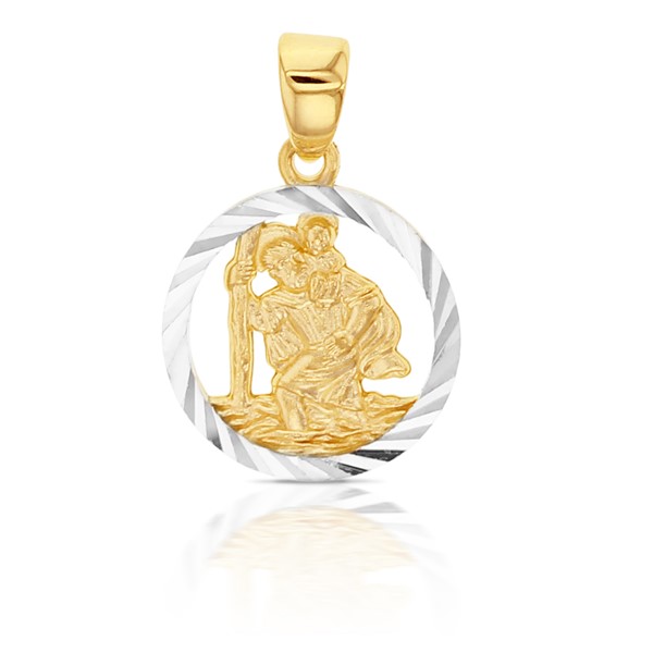 9YW ST CHRISTOPHER MEDALLION