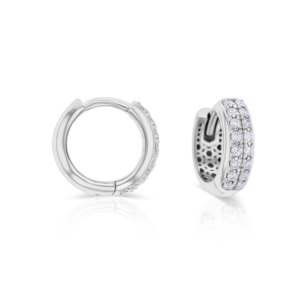 18W 8MM HUGGIE - TDW: 0.23CT