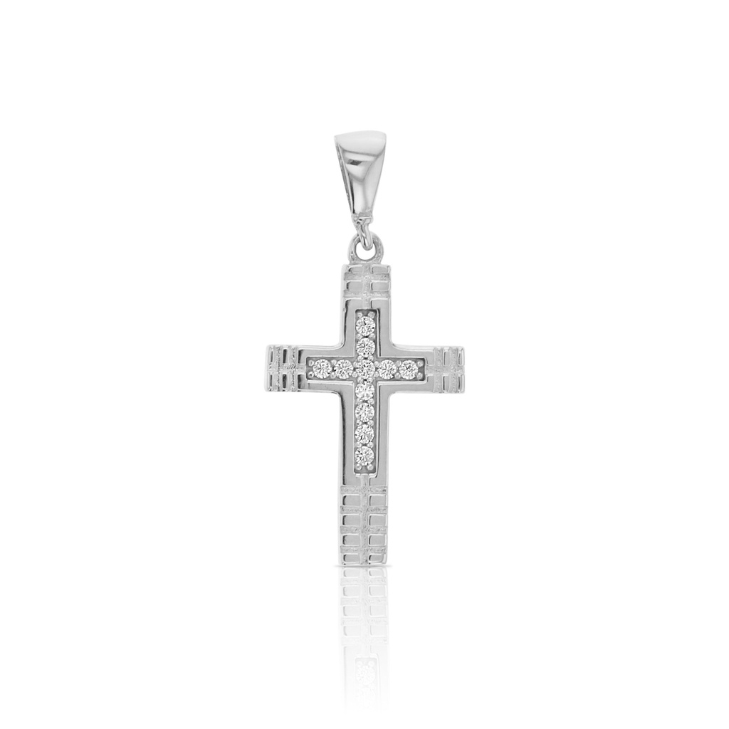  9W FANCY CZ SET CROSS