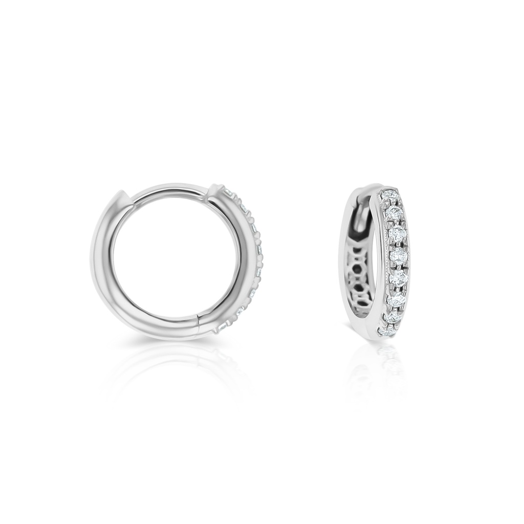 18W 8MM HUGGIE - TDW: 0.12CT