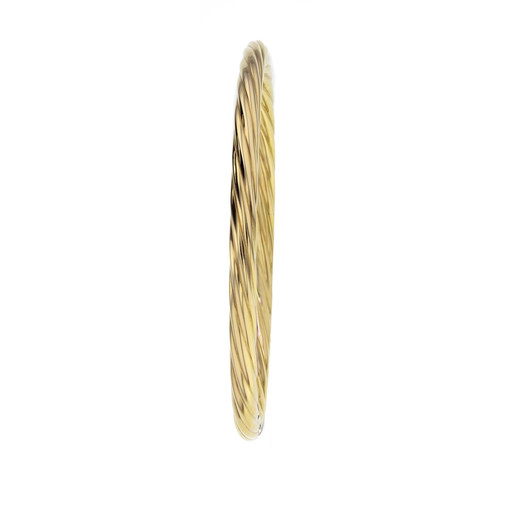 SOLID TWIST 5MM BANGLE