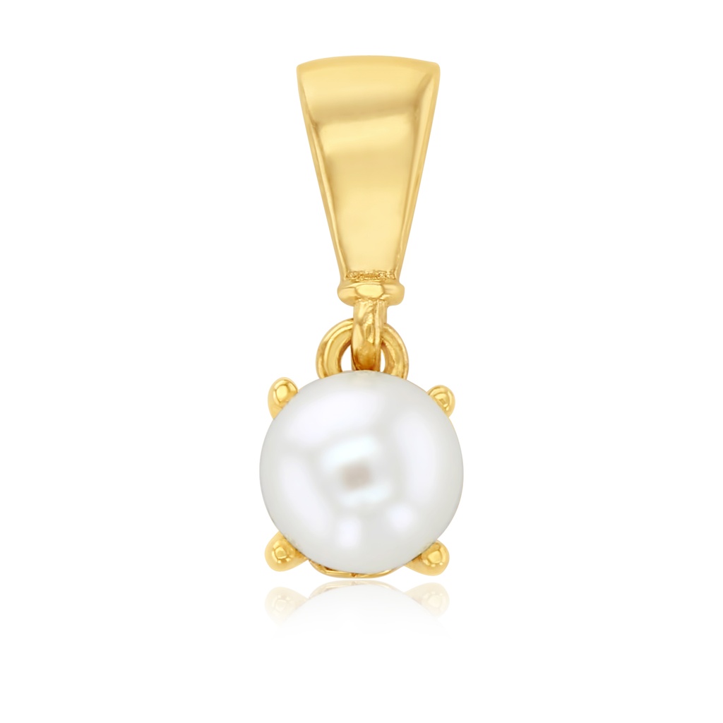 9Y PEARL IN 4 CLAWS PENDANT