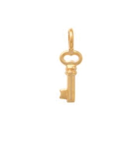 9Y MINI KEY CHARM