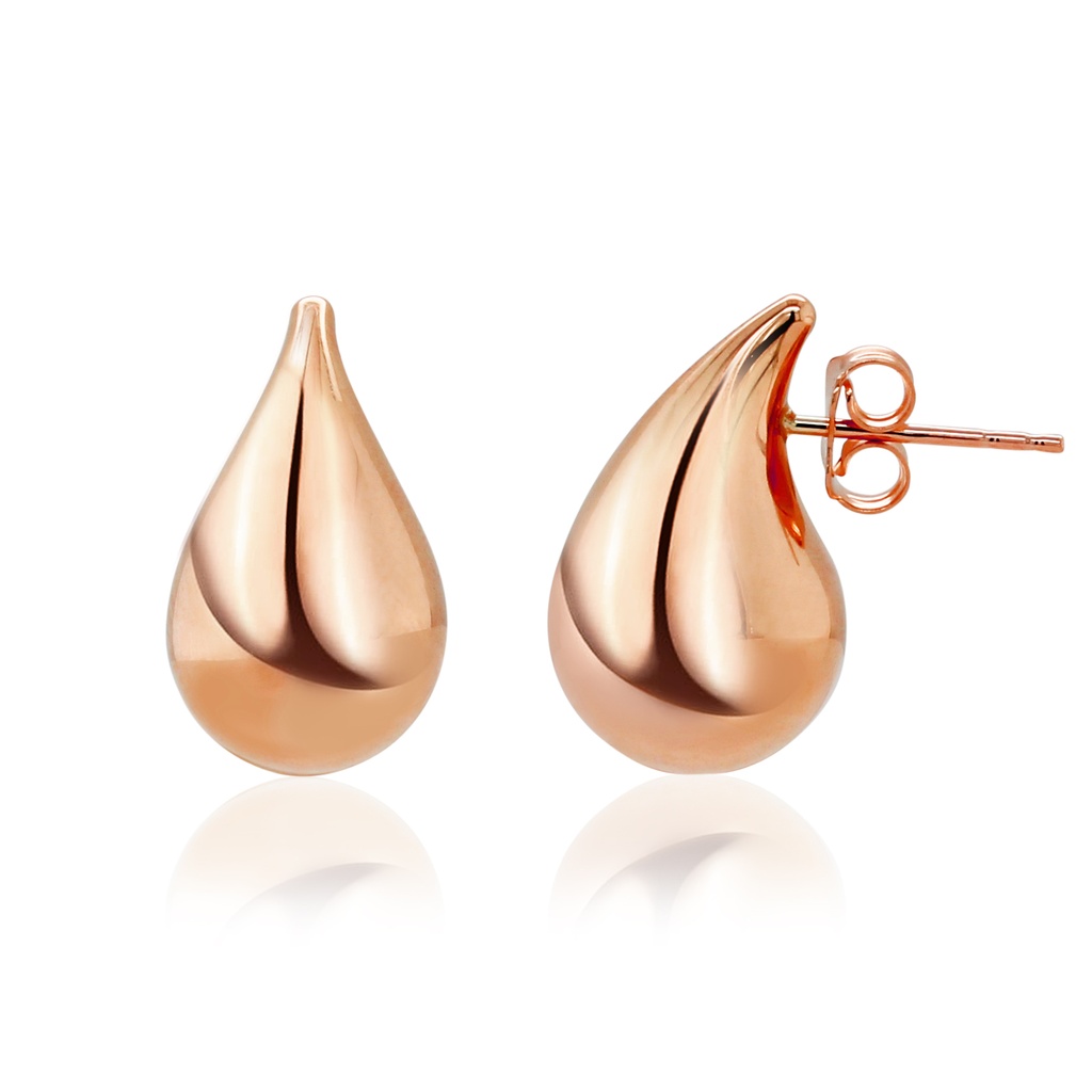 9R MEDIUM TEARDROP STUD