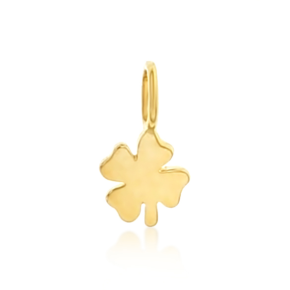 9Y MINI 4LEAF CLOVER CHARM