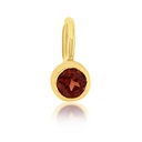 9Y MINI GARNET CHARM