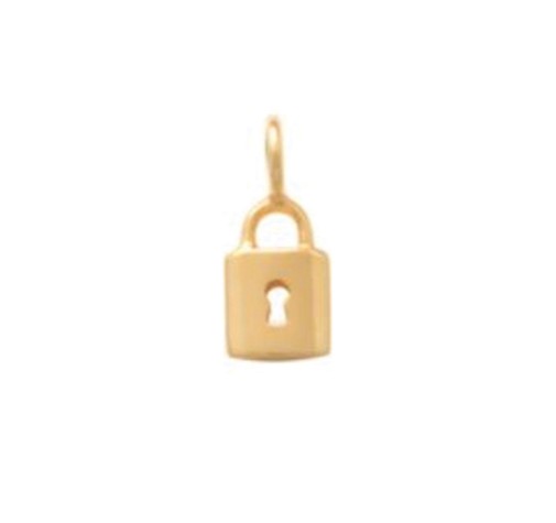 9Y MINI PADLOCK CHARM