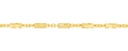 SOLID DIAMOND CUT BALL BEADS AND CABLE CHAIN 1.5MM