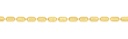 SOLID OVAL BEADED BALL LINK 1.2MM