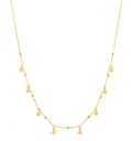 9Y MULTI BALL DROP NECKLACE