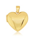 9Y HEART LOCKET PENDANT - 16MM