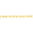 SOLID KNIFE EDGE PAPERCLIP CHAIN 6.3MM