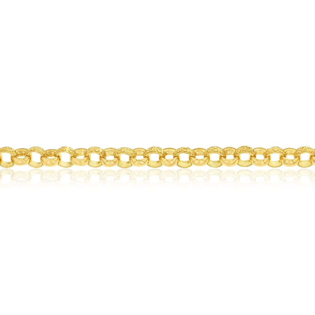SOLID ROUND ENGRAVED BELCHER 7.7MM