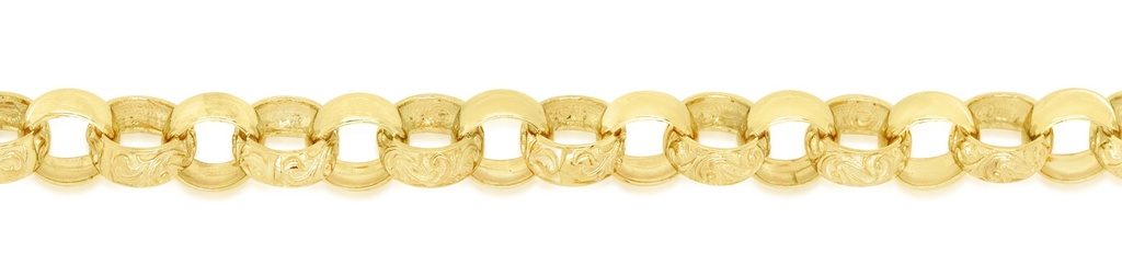 SOLID ROUND ENGRAVED BELCHER 7.7MM