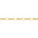 9CT SILVER FILLED CABLE 3 + 1 HANDMADE CABLE 6.0MM