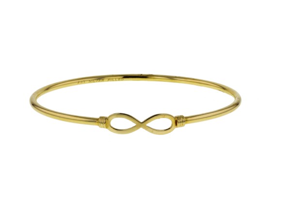 SOLID INFINITY BANGLE