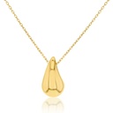 9Y MEDIUM TEARDROP SLIDING PENDANT ON CHAIN