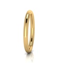 HOLLOW GOLF 7MM BANGLE