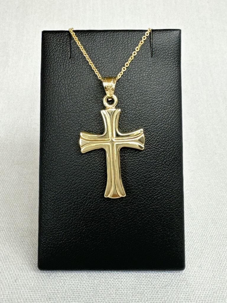 9Y CURVED RIDGED CROSS - XX0101