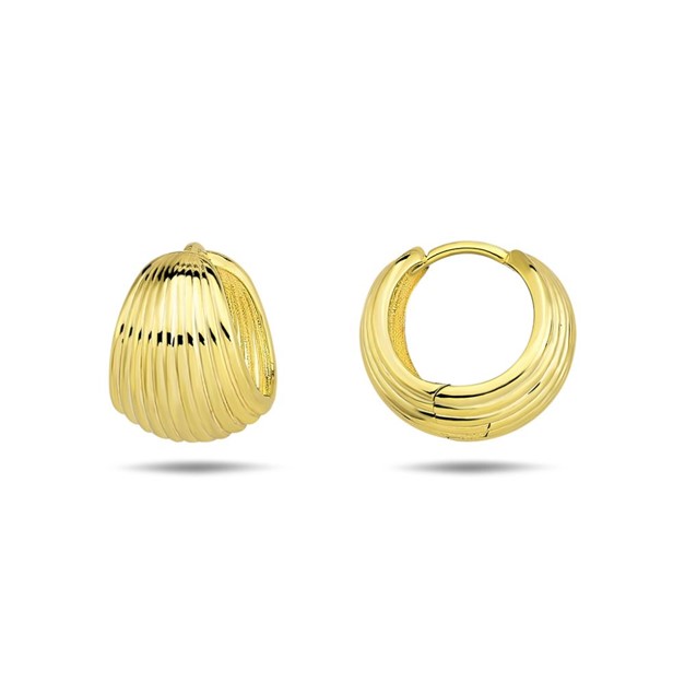 9Y WIDE RIDGED TAPERED HUGGIE