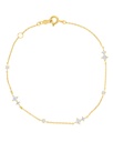 9Y MULTI CZ CONSTELLATION STYLE BRACELET