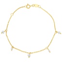 9Y FRESHWATER PEARL DROPLET BRACELET