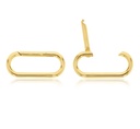 SS 19MM PLAIN OVAL ENHANCER CLIP ***MOQ x5
