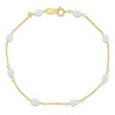 9Y MULTI BAROQUE PEARL BRACELET