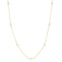 9Y MULTI BAROQUE PEARL NECKLACE
